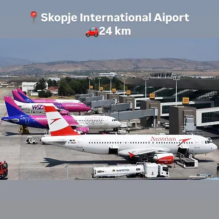 Daire New Luminious Apartment-free Private Parking, Self Check-in