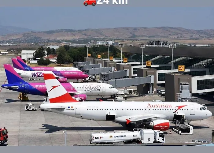 Daire New Luminious Apartment-free Private Parking, Self Check-in